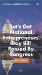 Mobile Screenshot of entrepreneursday.org